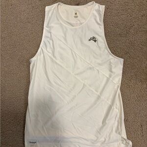 Tracksmith White Athletic Tank Top